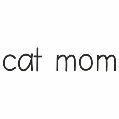 CatMon Cat mom