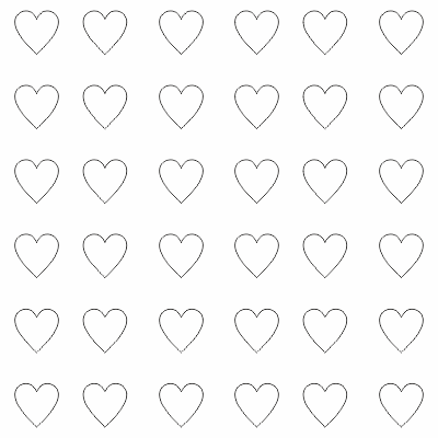 Pack Corazones Blanco