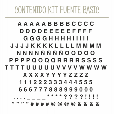 13. Kit Alfabeto Elegir