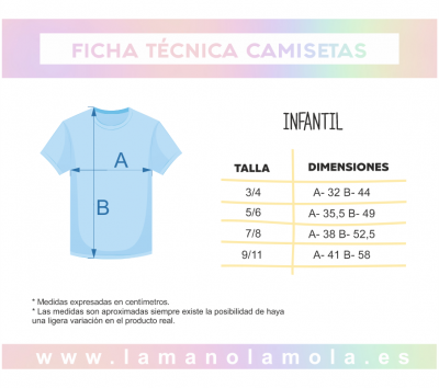 Camiseta La Manola Kids Amarillo