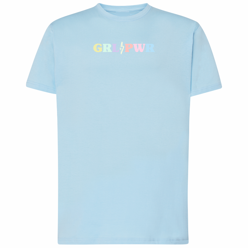 GRLAzul Camiseta La Manola Unisex GRLPWR A. Celeste