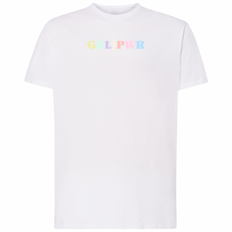 GRLBlanco Camiseta La Manola Unisex GRLPWR Blanca