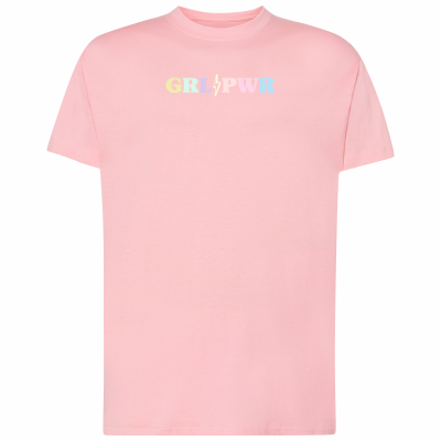 GRLRosa Camiseta La Manola Unisex GRLPWR Rosa Soft