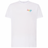 Camiseta La Manola Unisex Happy Blanca
