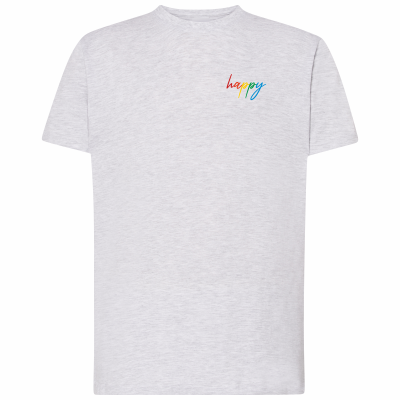 Camiseta La Manola Unisex Happy Gris Vigore