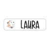 Pack 50 Stickers textiles Luna